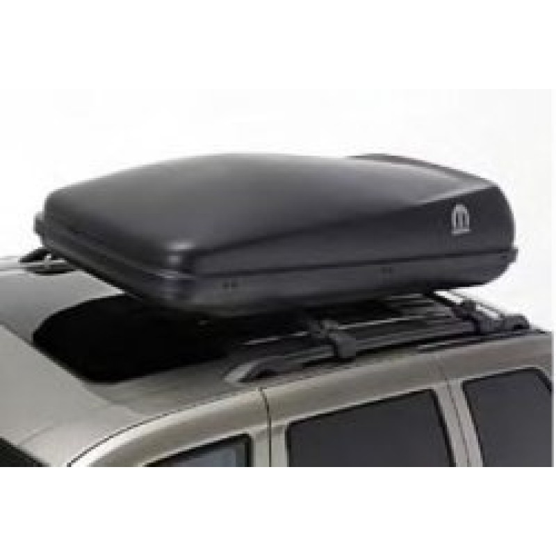 Mopar Roof Box Cargo Carrier Black 28 X 90 Best Prices Reviews At Morris 4x4
