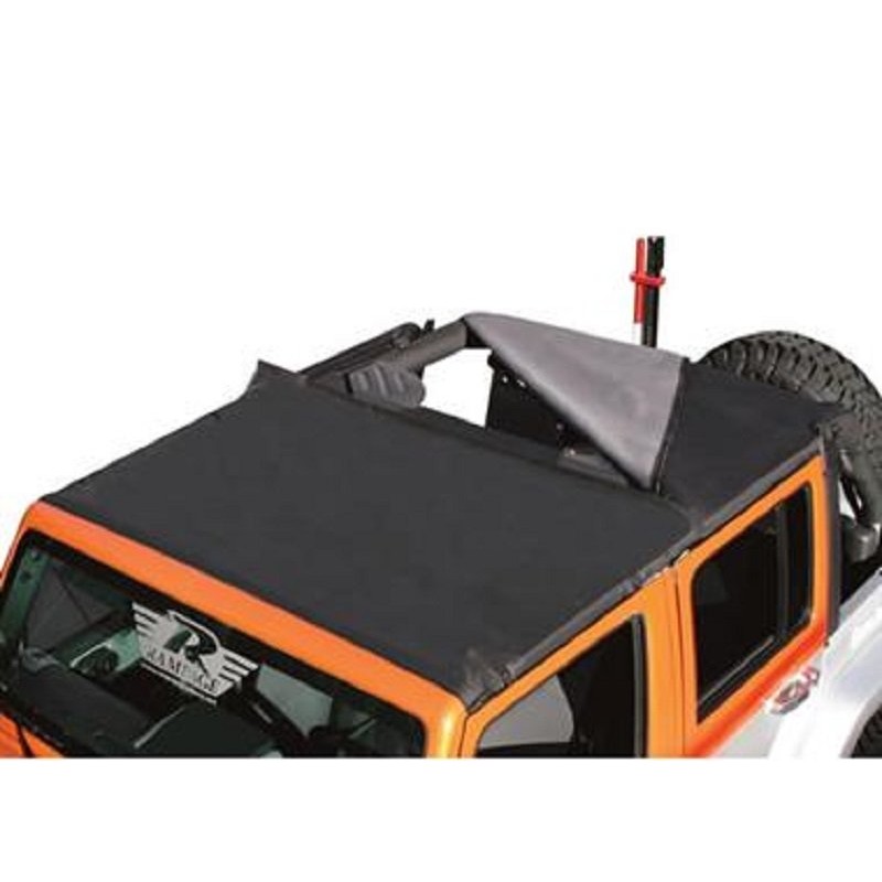 Rampage Combo Brief Topper for JL 4-Door - Black Diamond