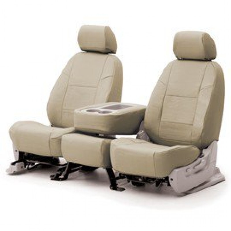 Coverking Rear Bench Seat Cover Genuine Leather Beige Morris 4x4
