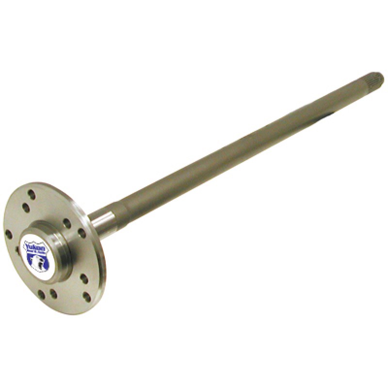 Yukon 1541H alloy left hand rear axle for Model 35 (drum brakes) with a 54 tooth, 2.7" ABS ring