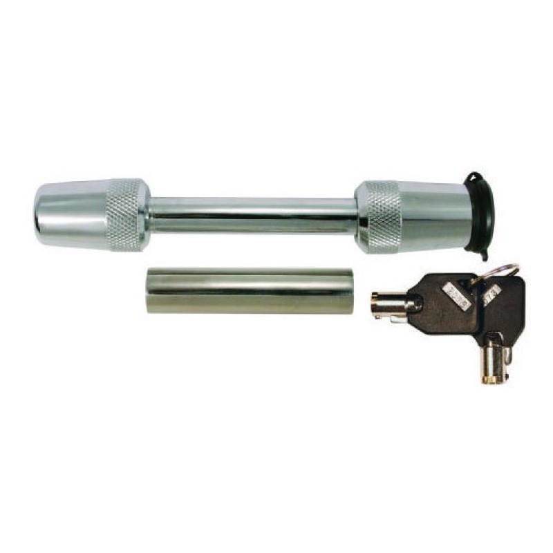 Trimax Universal Keyed Receiver Locking Pin 2-5/8" Span, Stainless Steel