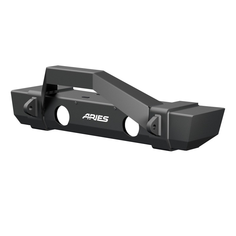 Aries TrailCrusher JL Front Bumper with Brush Guard
