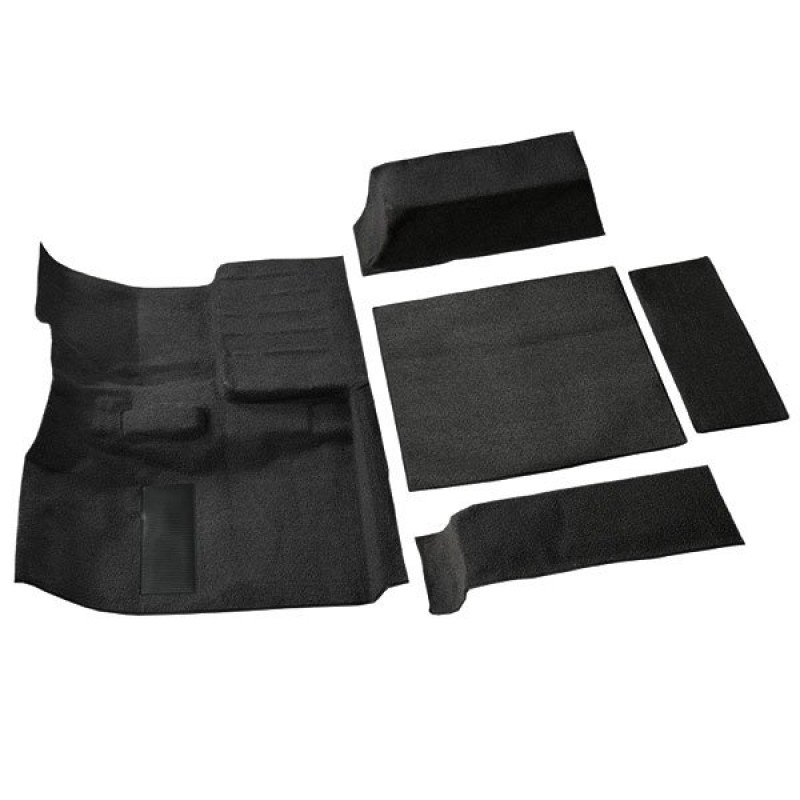 ACC Complete Molded Carpet Kit - Black (5-Piece Set)