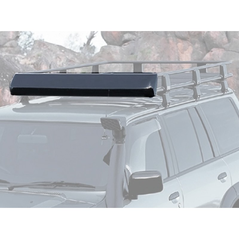 Arb Roof Rack Wind Deflector 44 Wide Black Best Prices Reviews At Morris 4x4