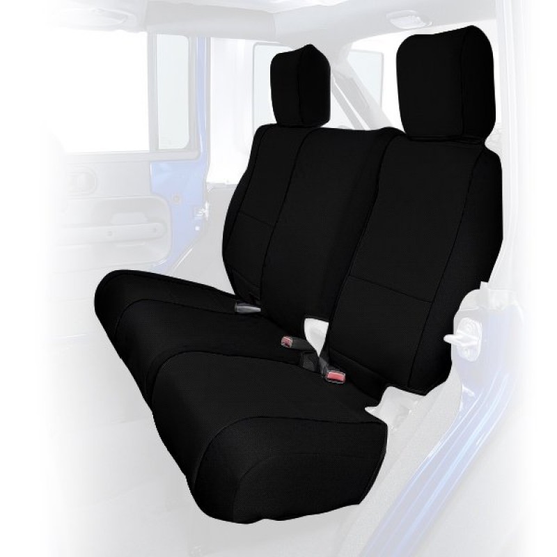 Coverking Rear 60/40 Split Bench Seat Cover Poly Cotton Black