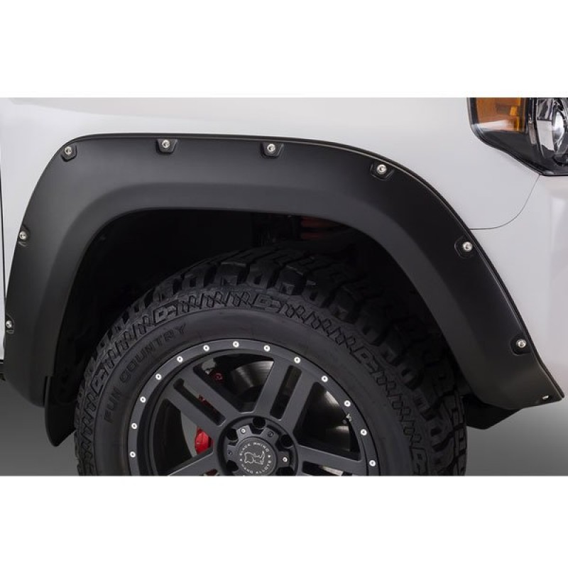 Bushwacker Pocket Style Front Fender Flares, Black - Pair