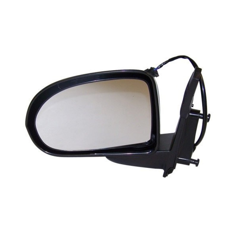 Crown Left Side Power Mirror with Foldaway, Black - Sold Individually