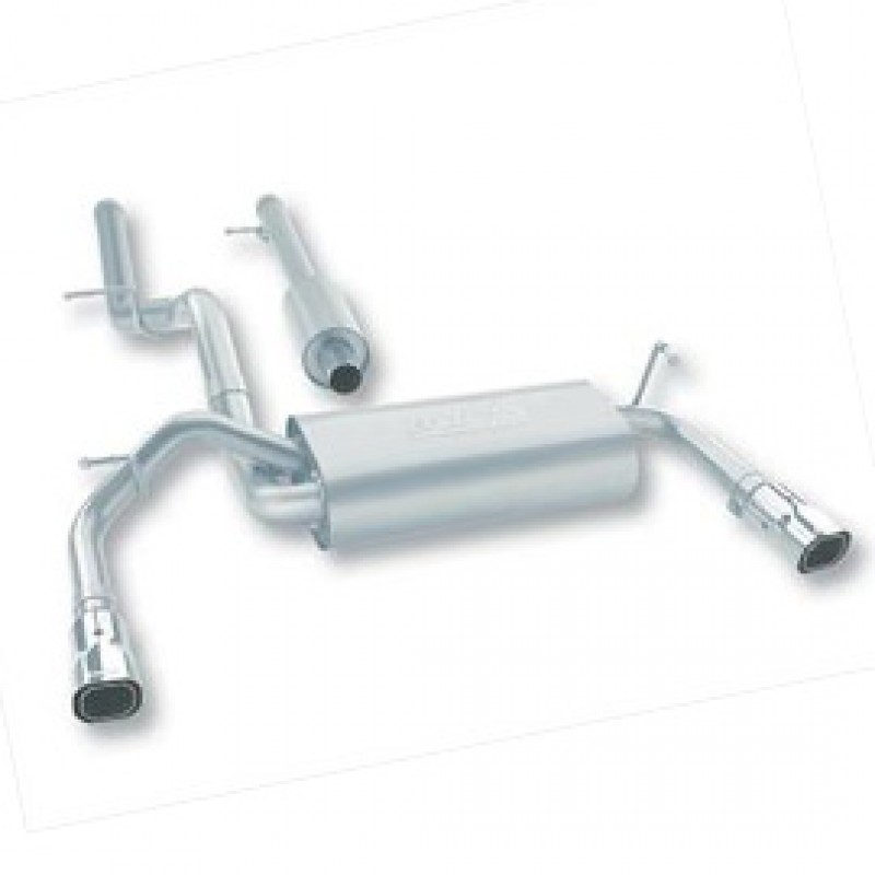 Borla Exhaust Touring Cat Back Exhaust System Stainless Steel