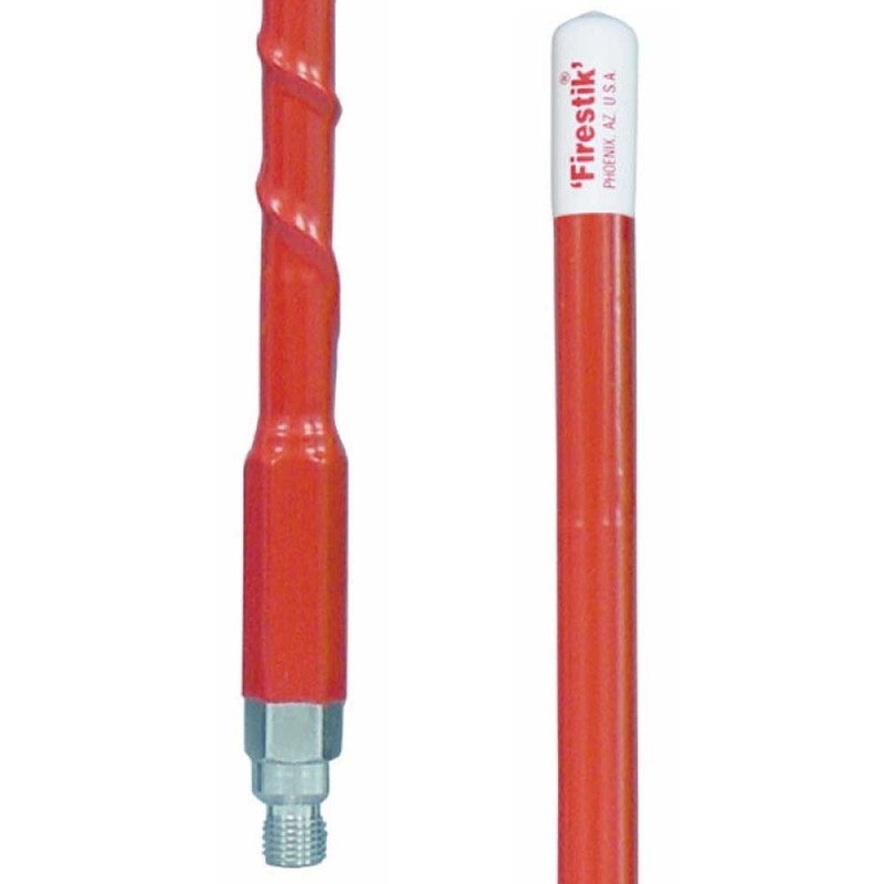 FireStik 3' KW Heavy-Duty CB Antenna, Red with White Tip - 5/8 Wave