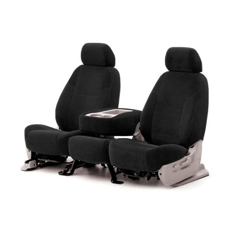 Coverking Front Bucket Seat Cover Ballistic Black
