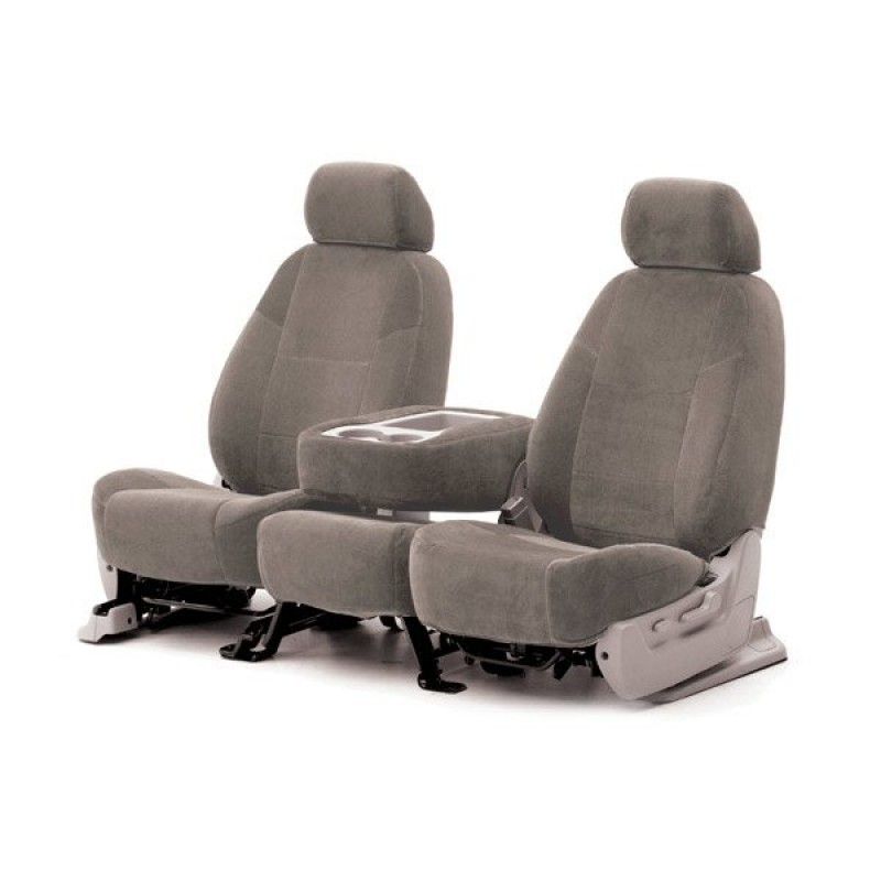 Coverking Front Seat Cover Velour Taupe