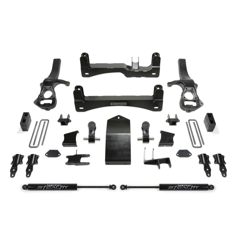 Fabtech 4" Basic System Lift Kit with Rear Stealth Shocks