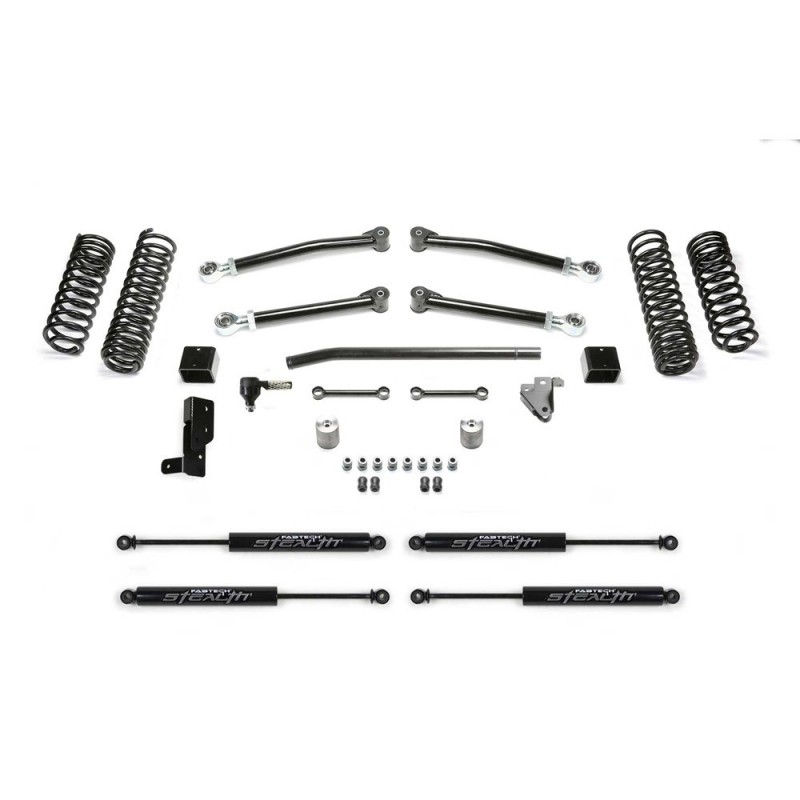 Fabtech 3" Trail System Lift Kit with Stealth Shocks