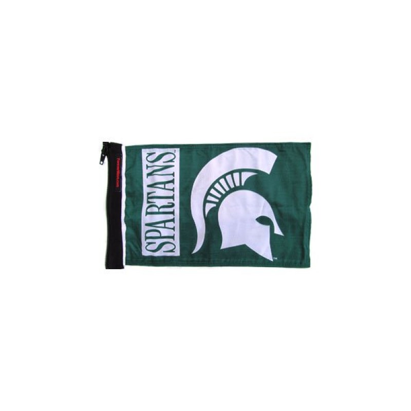 Forever Wave Michigan State University Flag - Green