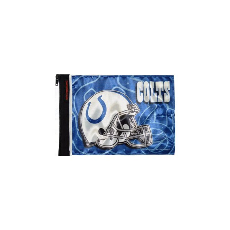 Forever Wave Indianapolis Colts Flag, 12" x 17" - Blue