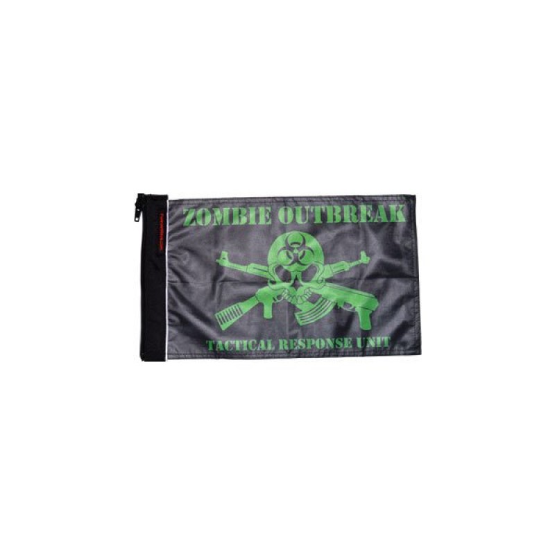 Forever Wave Zombie Outbreak Tactical Response Flag, 12" x 18"