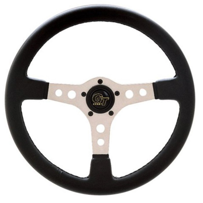 Grant Formula GT 3 Spoke Steering Wheel - Black Vinyl