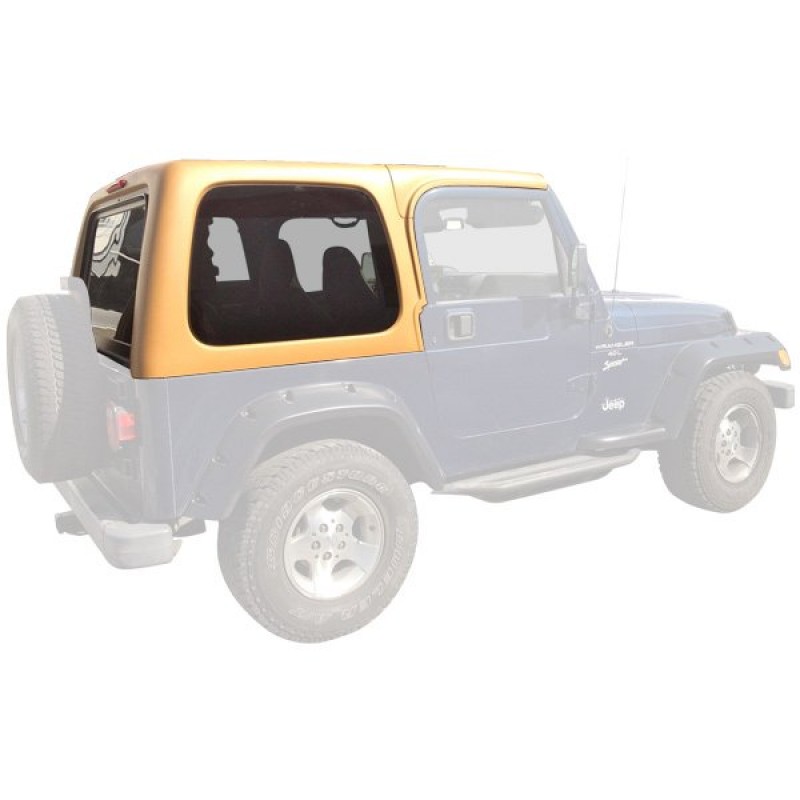 Rally Tops 2-Piece Hardtop fits Full Steel Doors - Black | Best Prices &  Reviews at Morris 4x4