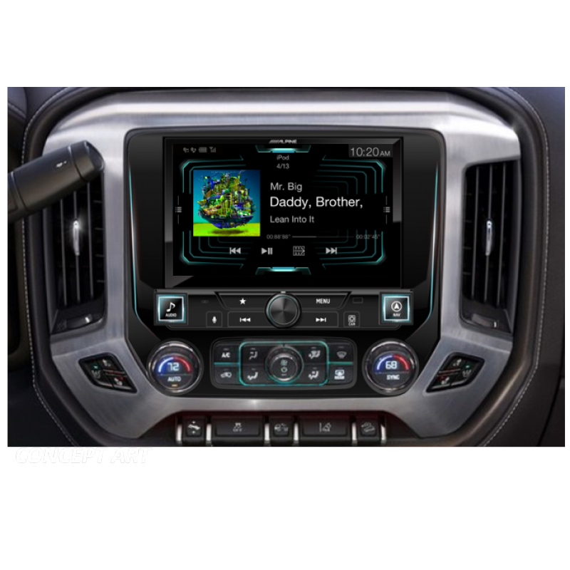 Alpine I209-GM 9" CarPlay/Android Auto Restyle Dash Unit