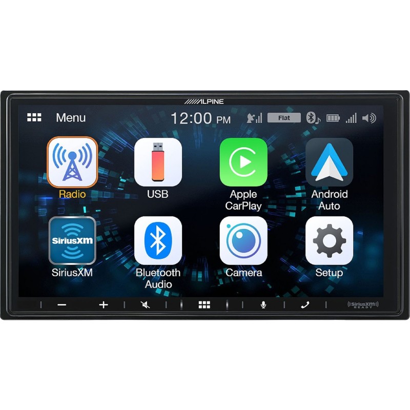 Alpine iLX-W650 7" Mechless In-Dash Receiver with Apple Carplay and Android Auto