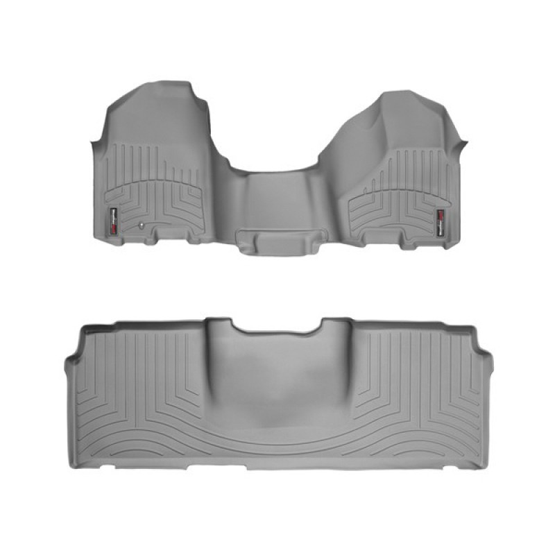 WeatherTech DigitalFit Front and Rear FloorLiner Set - Grey
