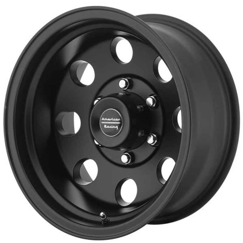 American Racing BAJA Wheel - 17"x8" - Bolt Pattern 5x5.5" - Backspacing 4.50" - Satin Black