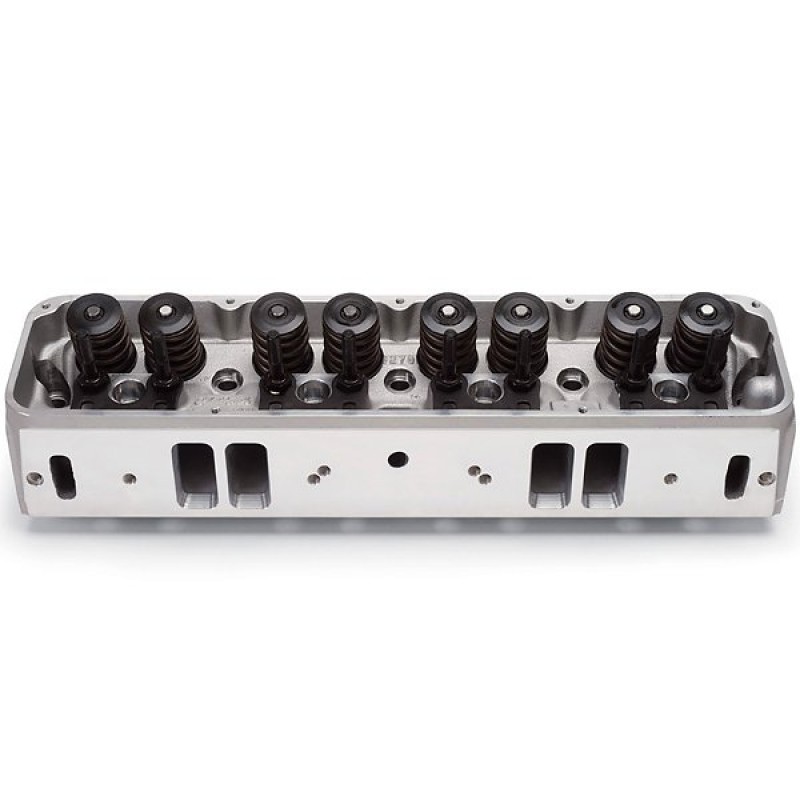 Edelbrock Performer RPM Cylinder Head with Exhaust Crossover Port - Aluminum