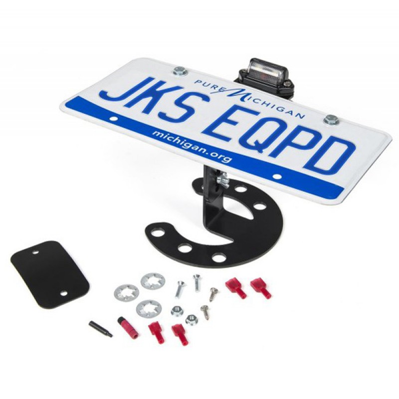 JKS Spare Tire License Plate Mount Kit