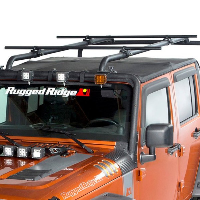 Rugged Ridge Sherpa Roof Rack Crossbars Pair Best Prices Reviews At Morris 4x4