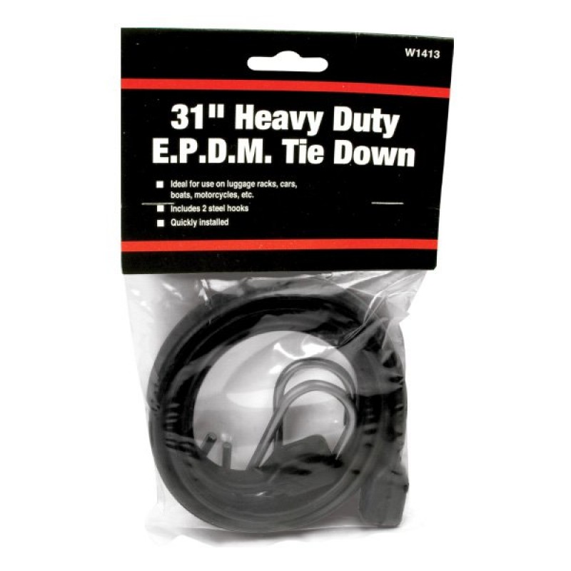 Performance Tool W1413 31 Heavy Duty Rubber Tie-Down Strap 