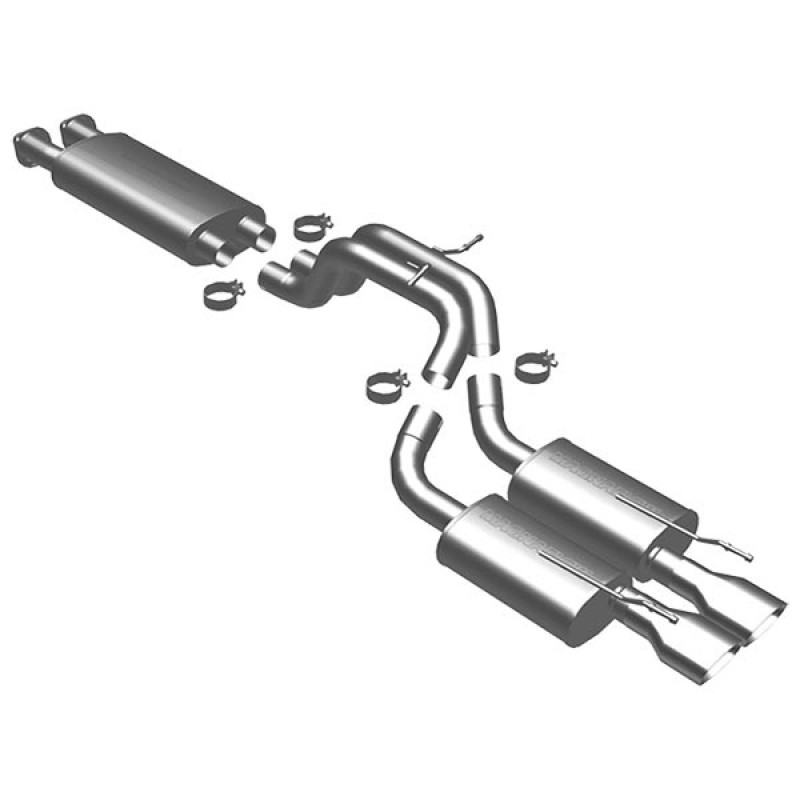 Magnaflow Mf Series 3 Performance Cat Back Exhaust System Dual