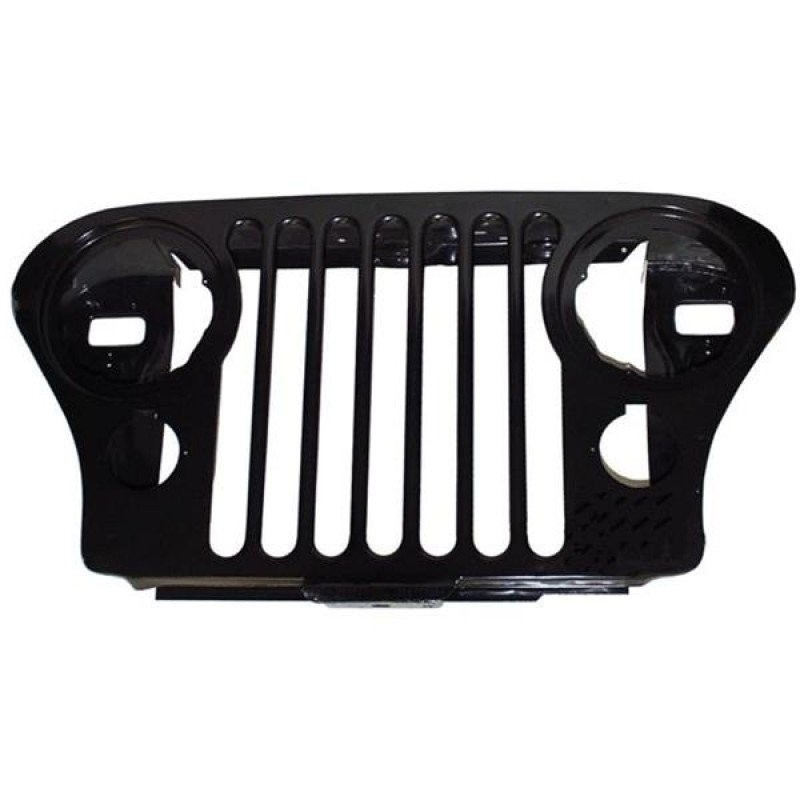 Omix Steel Grille Jeep Licensed