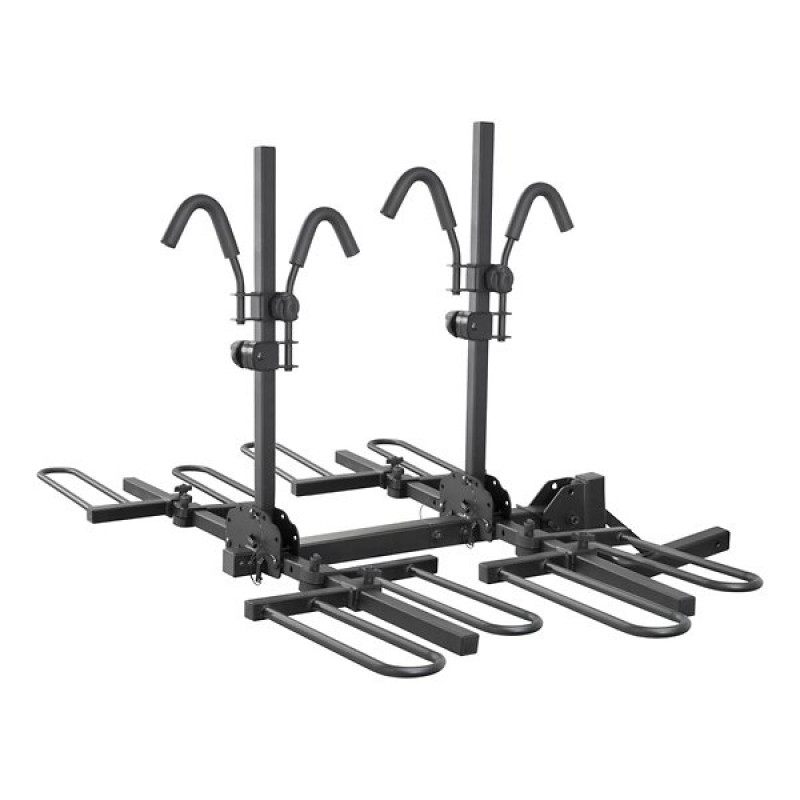 Curt Hitch Mounted Tray Style Bike Rack For 4 Bikes Black Powder Coat Best Prices Reviews At Morris 4x4