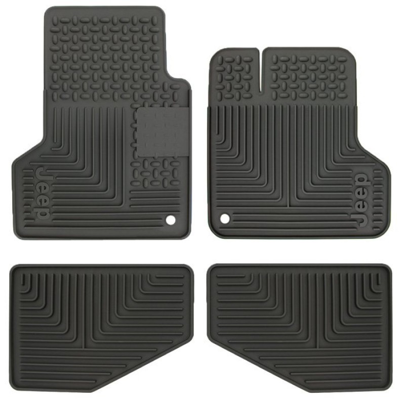 MOPAR Factory Slush Floor Mat Set (2 Front & 2 Rear) Dark Khaki with Jeep  Logo | Best Prices & Reviews at Morris 4x4