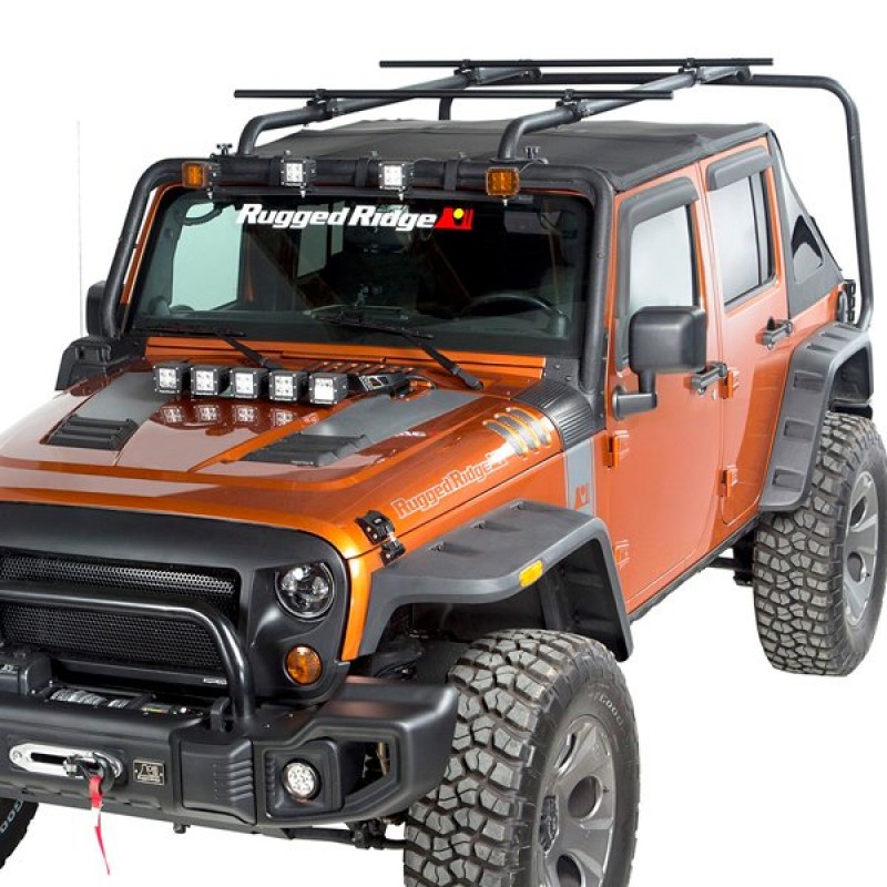 Rugged Ridge Sherpa Roof Rack Kit Best Prices Reviews At Morris 4x4