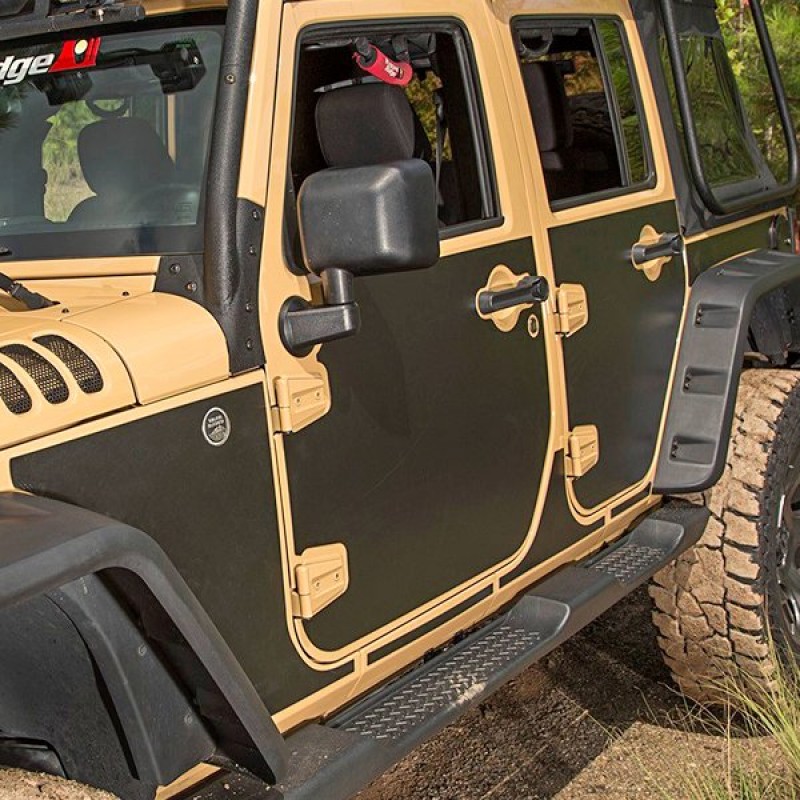 Rugged Ridge Magnetic Protection Panel Kit 15 Piece Black Best Prices Reviews At Morris 4x4