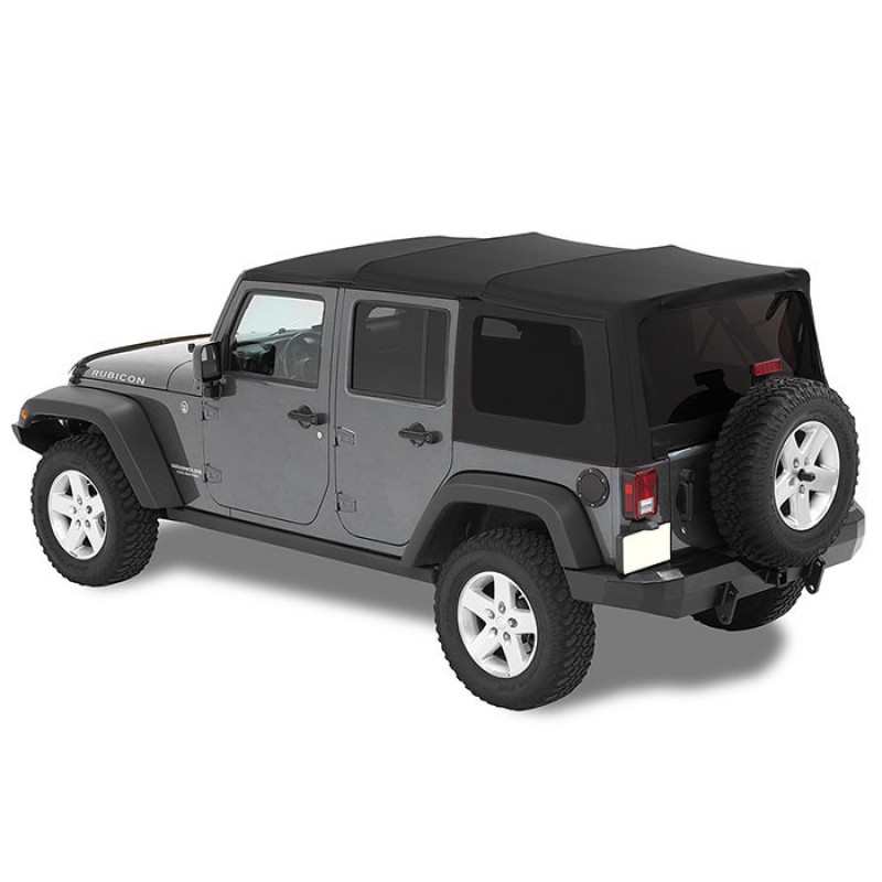 MOPAR Sunrider Design Soft Top Kit - Black Premium Acrylic Fabric | Best  Prices & Reviews at Morris 4x4