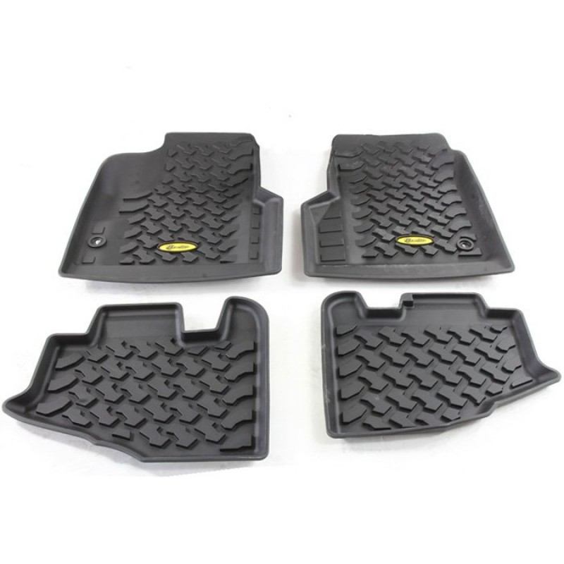 Jeep Floor Mats | Bestop Front & Rear Floor Liner Kit | 51509-01KFR1