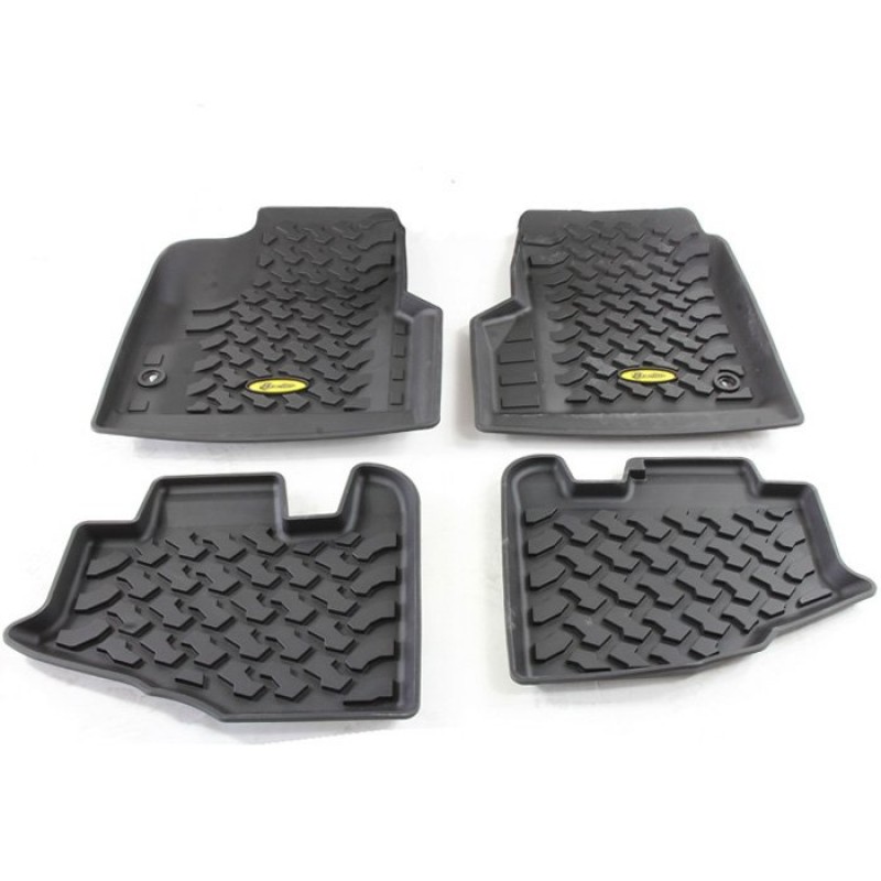Jeep Floor Mats Bestop Front Rear Floor Liner Kit 51509 01kfr1