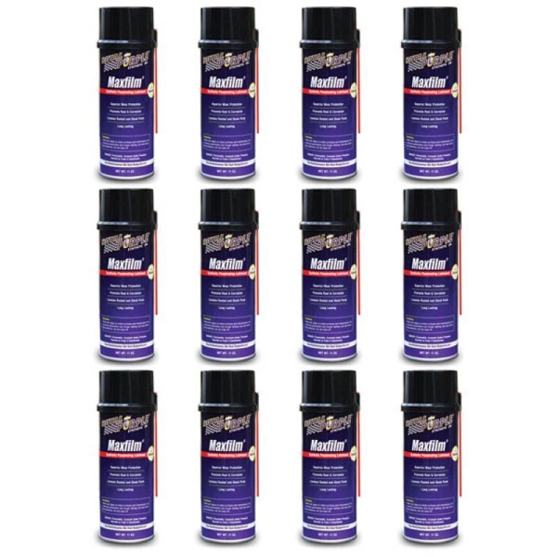 Royal Purple Maxfilm High Performance Multipurpose Synthetic Penetrating Spray Lubricant - 11oz., (Pack of 12)