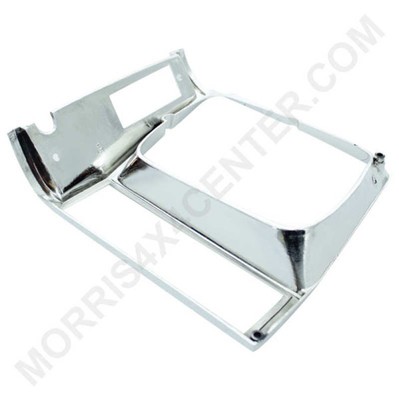 Headlamp Bezel Chrome Left for Jeep Cherokee XJ 1984-1990 55002245 Crown
