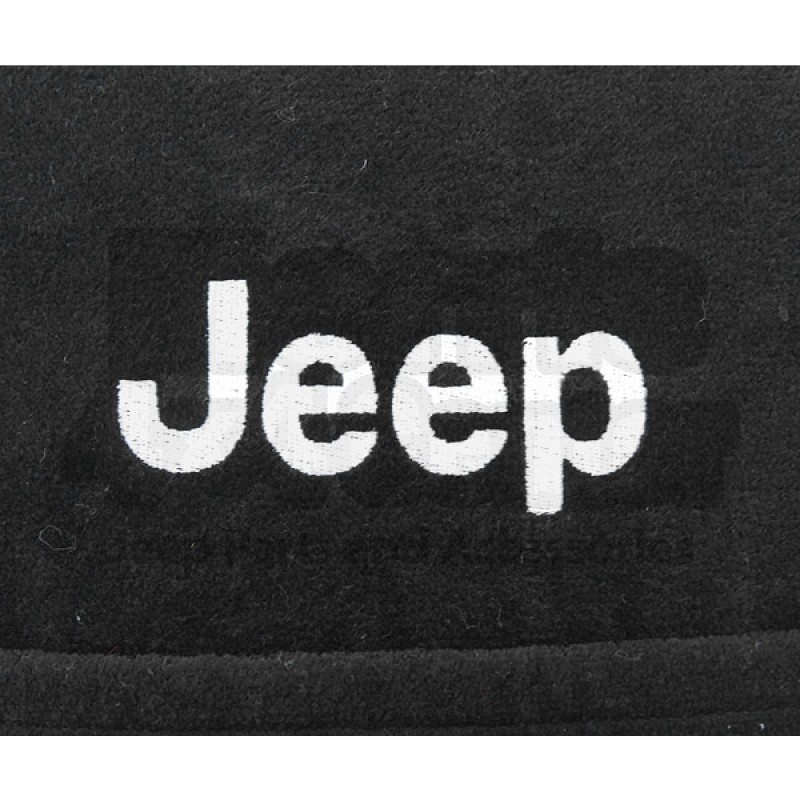 Console Cover - Terry Cloth (with Sleeve Pocket & Embroidered JEEP logo)