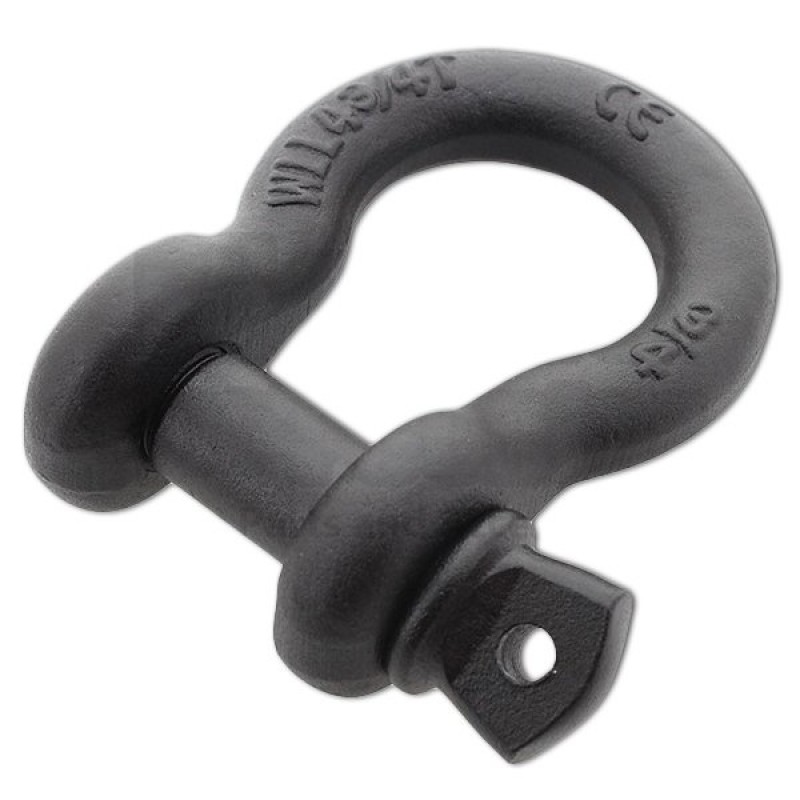 MBRP Heavy Duty 3/4" D-Ring, 4.75 Ton Rating, Black - Sold Individually