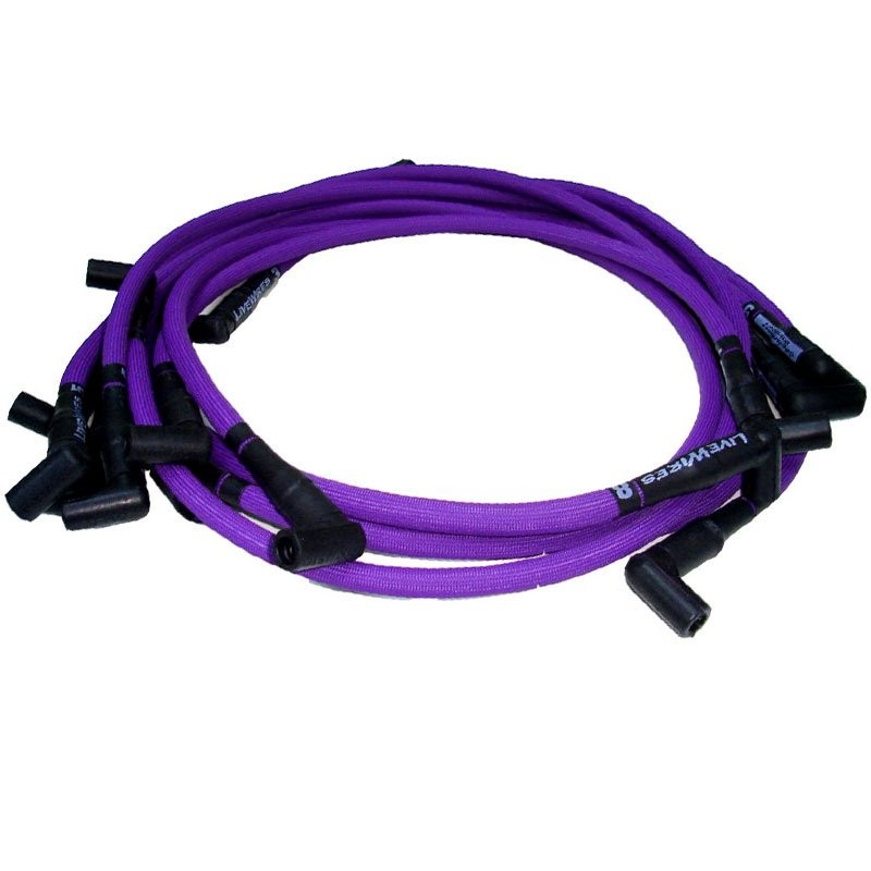 DUI, LiveWires Performance Spark Plug Wires, Purple