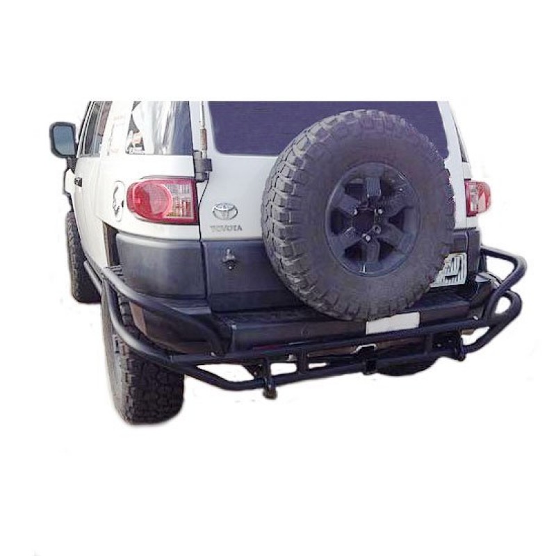 Trail Gear Rock Defense Rear Bumper Raw Dom Tubing Morris 4x4