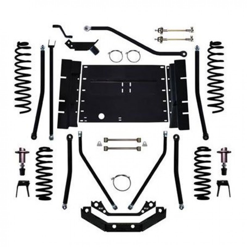 Rock Krawler 3.5" X Factor Plus Long Arm System Lift Kit with 5" Rear Stretch