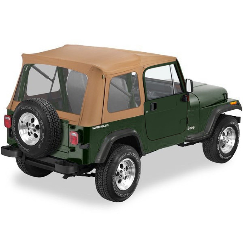 Bestop Supertop Soft Top With Clear Rear Windows No Doors