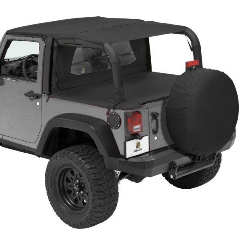 Bestop Jeep Wrangler Jl 2türer Intestazione Safari Top Bikini Cavo Stile Black Diamond 