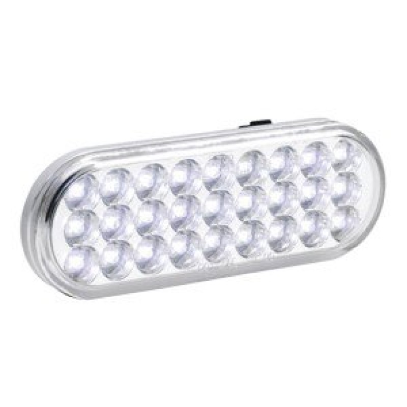 KC HiLiTES LED 6" Oval Backup Light - Clear
