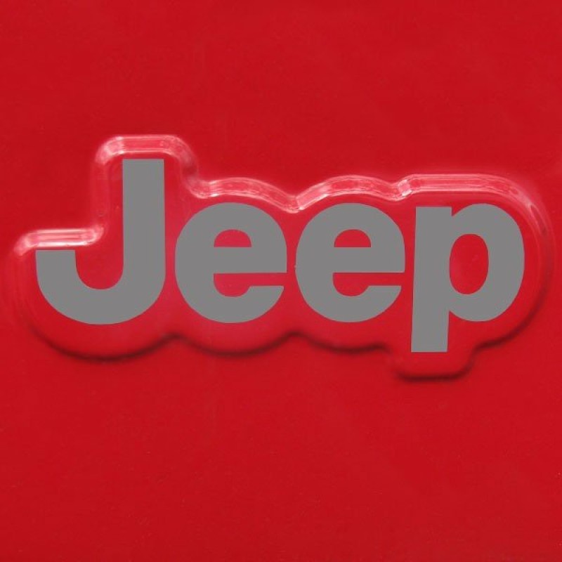 Mopar Jeep Decal Lettering Dark Silver Best Prices Reviews At Morris 4x4